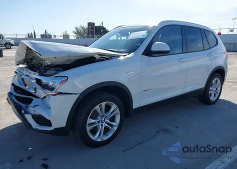2015 BMW X3 xDrive35I из США, поврежденный, VIN 5UXWX7C58F0K35727
